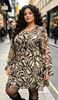 Immagine di PLUS SIZE PRINTED CHIFFON DRESS